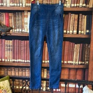 Vintage VIP high waisted zip up‎ back jeans 11/12